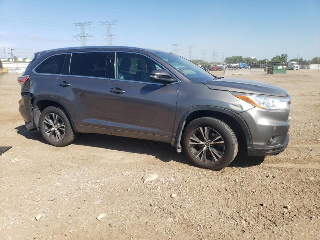 5TDJKRFH8GS238721 - 2016 TOYOTA HIGHLANDER XLE 灰色 照片 4