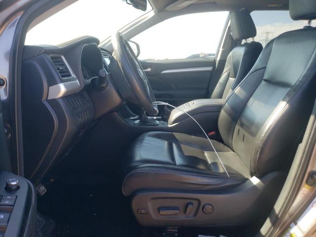 5TDJKRFH8GS238721 - 2016 TOYOTA HIGHLANDER XLE 灰色 照片 7