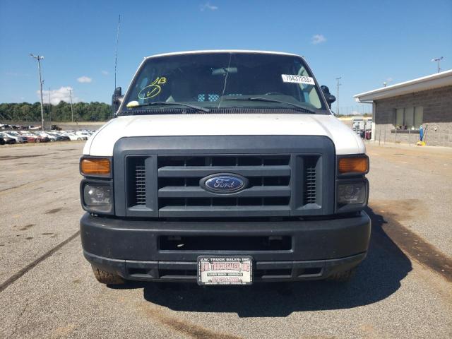 1FTNE2EW7DDB02619 - 2013 FORD ECONOLINE E250 VAN WHITE photo 5