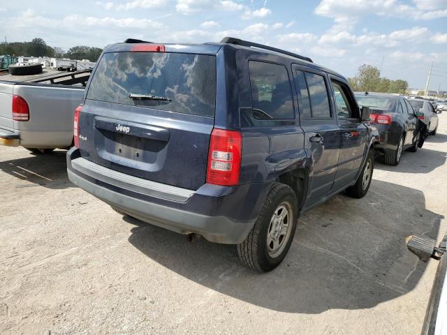 1C4NJRBB9FD257813 - 2015 JEEP PATRIOT SPORT BLUE photo 3