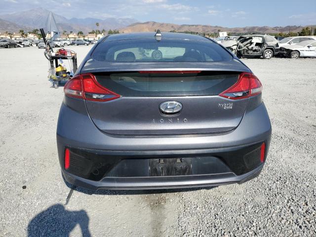 KMHC65LC8KU140111 - 2019 HYUNDAI IONIQ BLUE GRAY photo 6