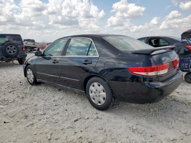 1HGCM56343A084503 - 2003 HONDA ACCORD LX შავი ფოტო 2