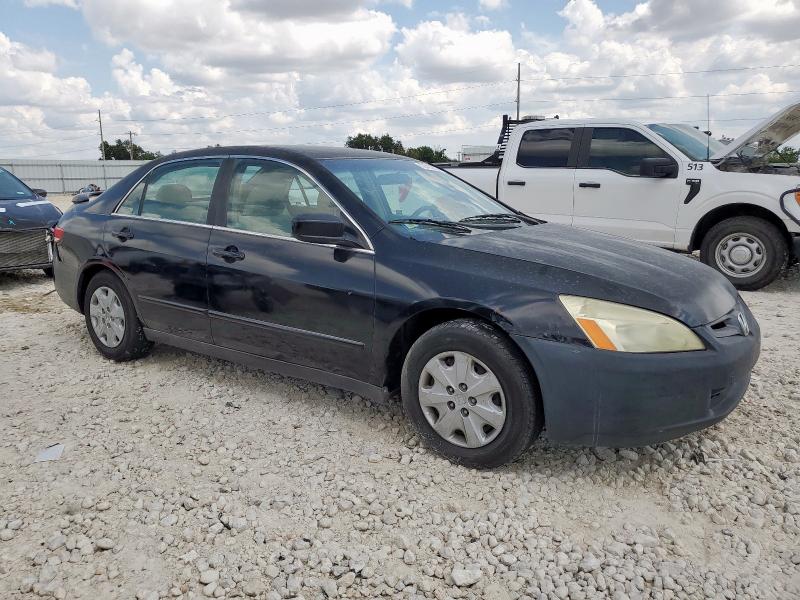 1HGCM56343A084503 - 2003 HONDA ACCORD LX შავი ფოტო 4