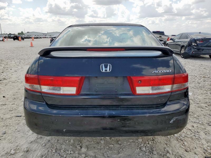 1HGCM56343A084503 - 2003 HONDA ACCORD LX შავი ფოტო 6