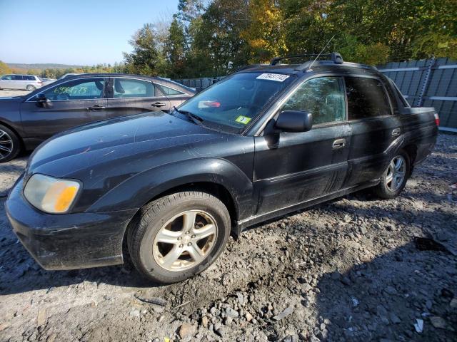 4S4BT62C267102518 - 2006 SUBARU BAJA SPORT BLACK photo 1