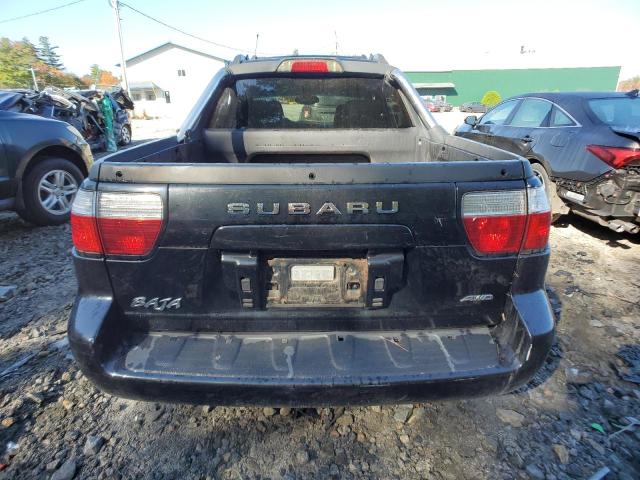 4S4BT62C267102518 - 2006 SUBARU BAJA SPORT BLACK photo 6