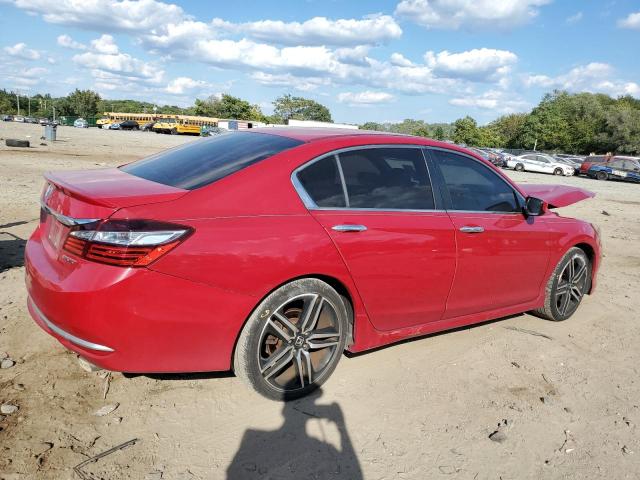 1HGCR2F54HA147351 - 2017 HONDA ACCORD SPORT 红色 照片 3