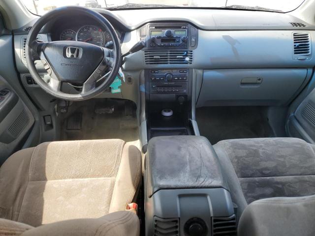 5FNYF18455B026388 - 2005 HONDA PILOT EX WHITE photo 8