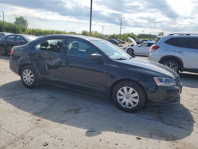 3VW2K7AJ0FM414739 - 2015 VOLKSWAGEN JETTA BASE BLACK photo 4
