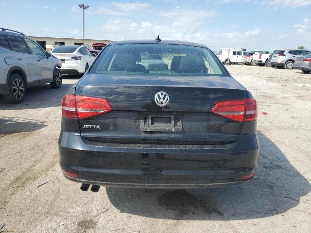 3VW2K7AJ0FM414739 - 2015 VOLKSWAGEN JETTA BASE BLACK photo 6