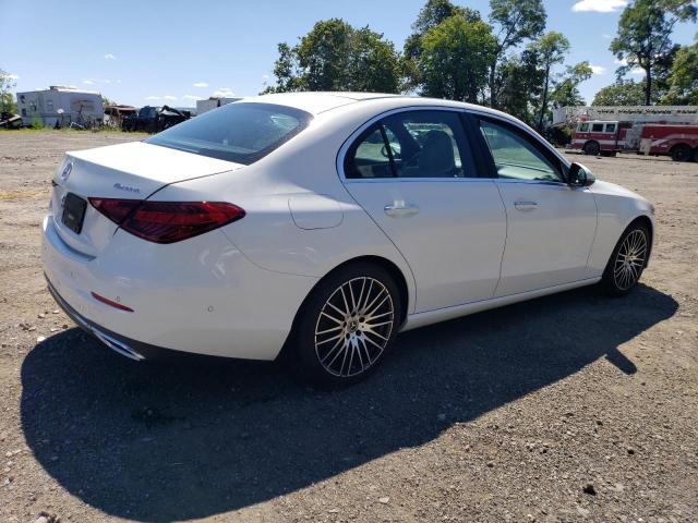 W1KAF4HB5PR124664 - 2023 MERCEDES-BENZ C 300 4MATIC WHITE photo 3