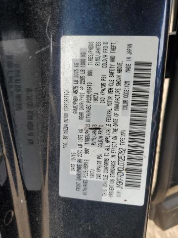 JM3KFADM0L0725782 - 2020 MAZDA CX-5 GRAND TOURING BLUE photo 13