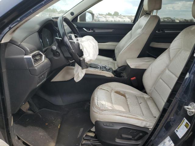 JM3KFADM0L0725782 - 2020 MAZDA CX-5 GRAND TOURING BLUE photo 7