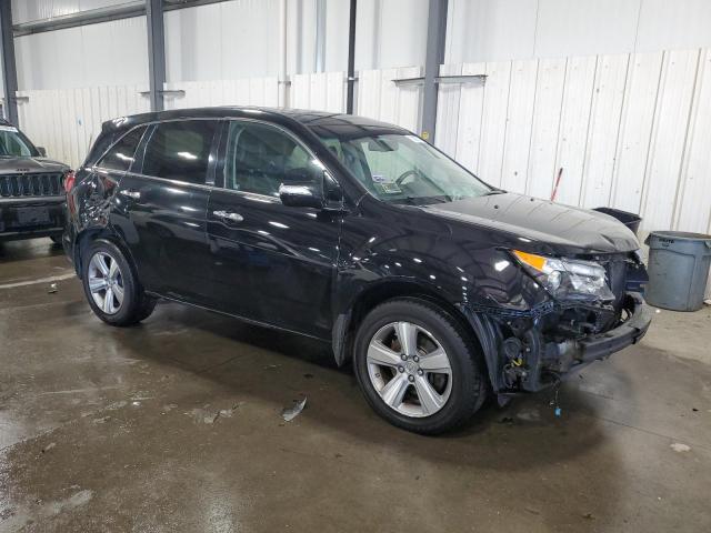 2HNYD2H44CH513594 - 2012 ACURA MDX TECHNOLOGY BLACK photo 4