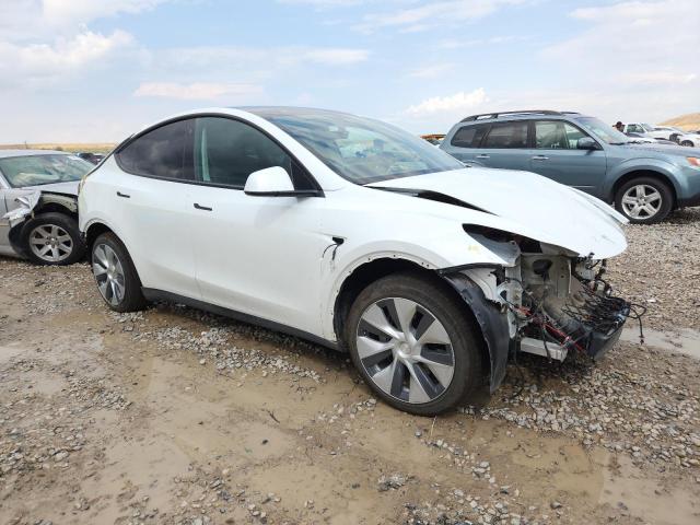 7SAYGDEE7NF435698 - 2022 TESLA MODEL Y თეთრი ფოტო 4