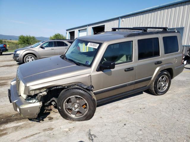 1J8HG48K36C170672 - 2006 JEEP COMMANDER TAN photo 1