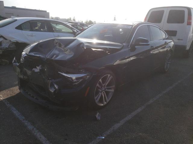 WBA4J1C55KBM17114 - 2019 BMW 430I GRAN COUPE BLACK photo 1