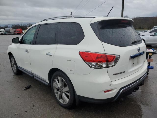 5N1AR2MM8EC611124 - 2014 NISSAN PATHFINDER S WHITE photo 2