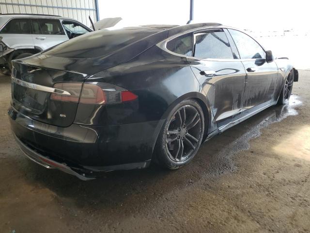 5YJSA1DNXDFP26814 - 2013 TESLA MODEL S Czarny zdjęcie 3