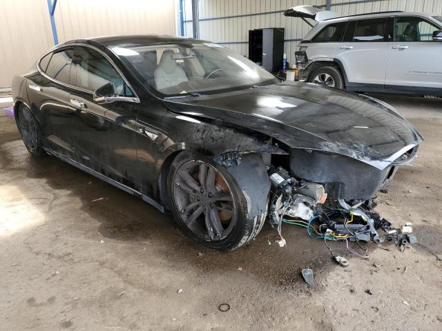 5YJSA1DNXDFP26814 - 2013 TESLA MODEL S Czarny zdjęcie 4