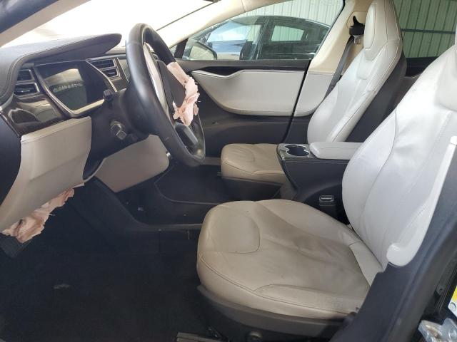 5YJSA1DNXDFP26814 - 2013 TESLA MODEL S Czarny zdjęcie 7