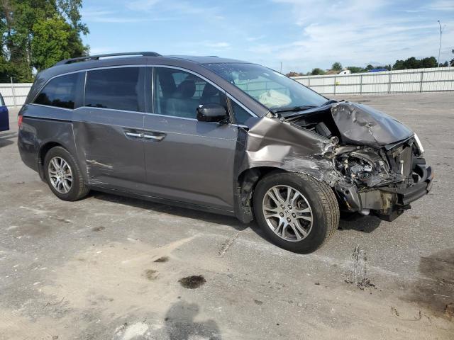 5FNRL5H65BB073132 - 2011 HONDA ODYSSEY EXL CHARCOAL photo 4