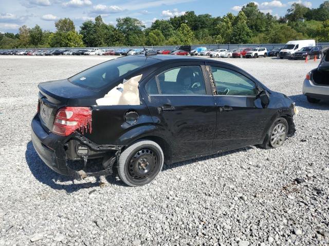 1G1JD5SH4J4122503 - 2018 CHEVROLET SONIC LT BLACK photo 3