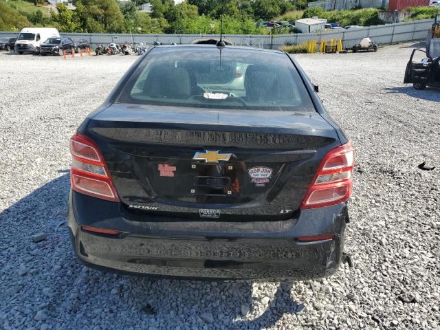 1G1JD5SH4J4122503 - 2018 CHEVROLET SONIC LT BLACK photo 6