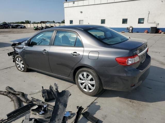 5YFBU4EE4CP058664 - 2012 TOYOTA COROLLA BASE Сірий фото 2