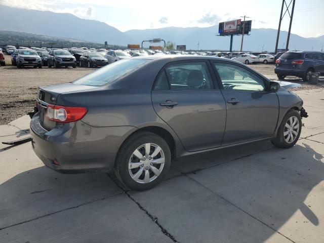 5YFBU4EE4CP058664 - 2012 TOYOTA COROLLA BASE Сірий фото 3