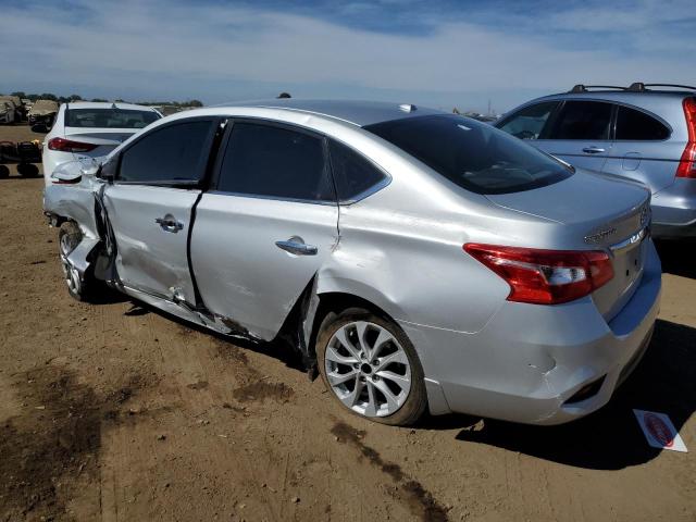 3N1AB7AP4JL605035 - 2018 NISSAN SENTRA S SILVER photo 2