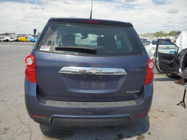 2GNALAEK5E6359474 - 2014 CHEVROLET EQUINOX LS BLUE photo 6