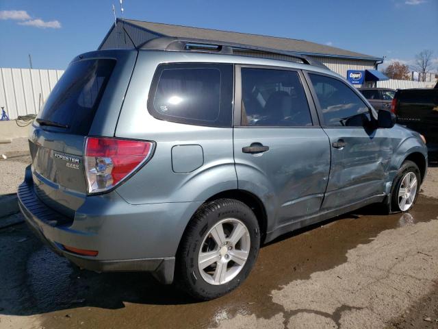 JF2SHABC3DH416227 - 2013 SUBARU FORESTER 2.5X TEAL photo 3