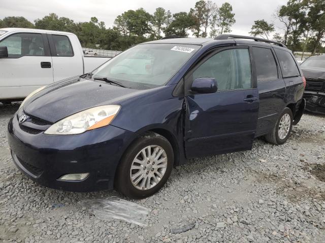 5TDZK22C57S033121 - 2007 TOYOTA SIENNA XLE BLUE photo 1