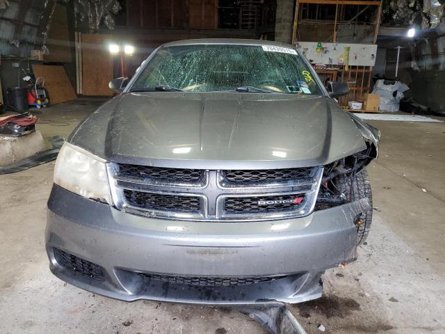 1C3CDZAB7DN517847 - 2013 DODGE AVENGER SE GRAY photo 5