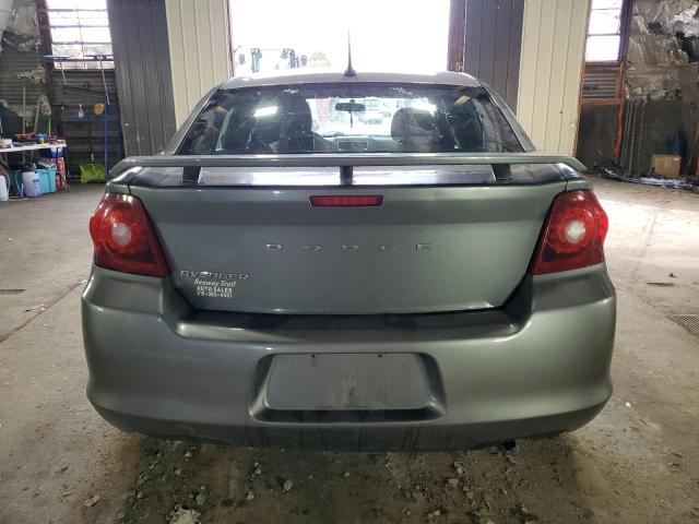 1C3CDZAB7DN517847 - 2013 DODGE AVENGER SE GRAY photo 6