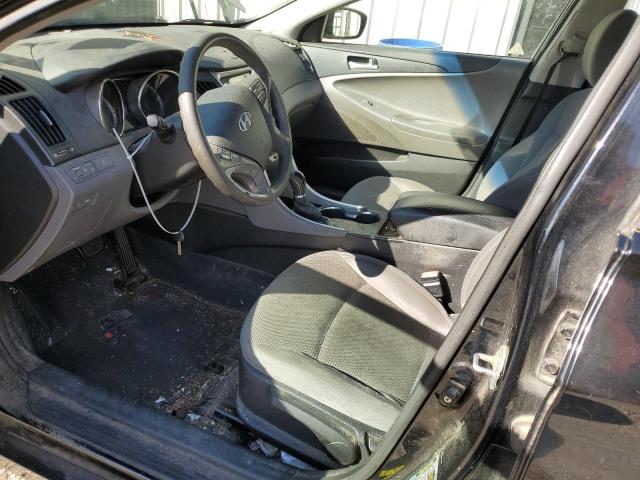 5NPEB4AC4BH168830 - 2011 HYUNDAI SONATA GLS BLACK photo 7