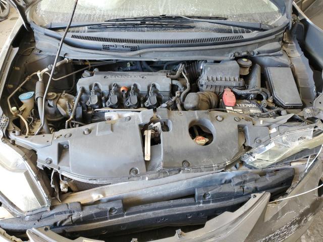 2HGFB2F53DH564148 - 2013 HONDA CIVIC LX GRAY photo 11