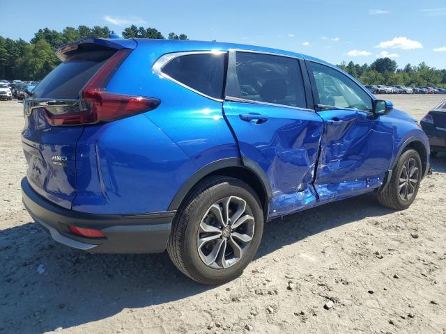 7FARW2H80NE052527 - 2022 HONDA CR-V EXL Blau Foto 3