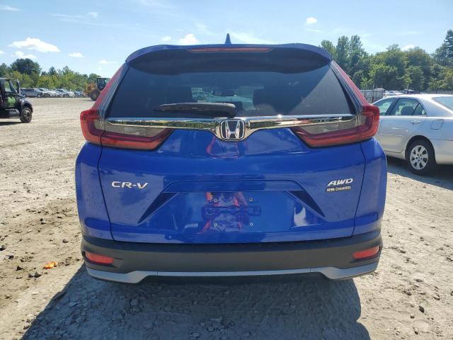 7FARW2H80NE052527 - 2022 HONDA CR-V EXL Blau Foto 6