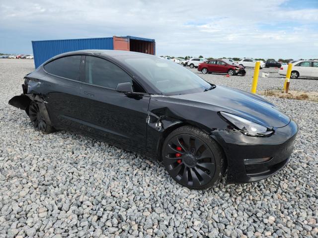 5YJ3E1EC4PF576385 - 2023 TESLA MODEL 3 Siyah fotoğraf 4