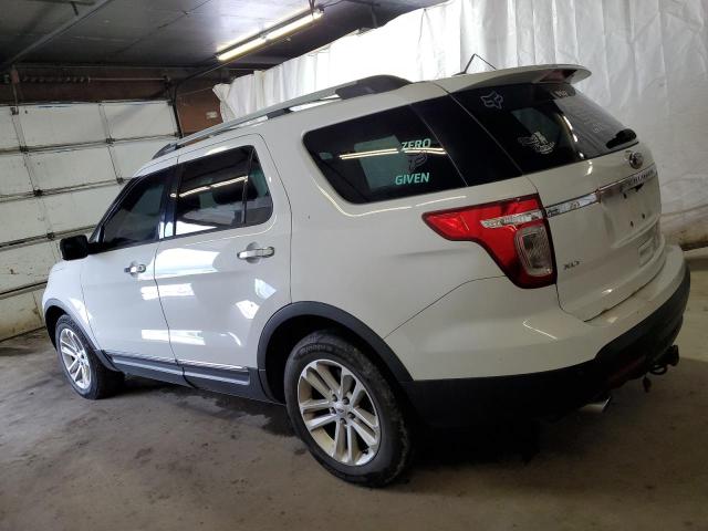 1FM5K8D80DGC82311 - 2013 FORD EXPLORER XLT თეთრი ფოტო 2