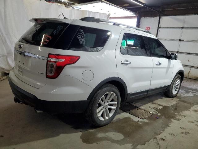 1FM5K8D80DGC82311 - 2013 FORD EXPLORER XLT თეთრი ფოტო 3
