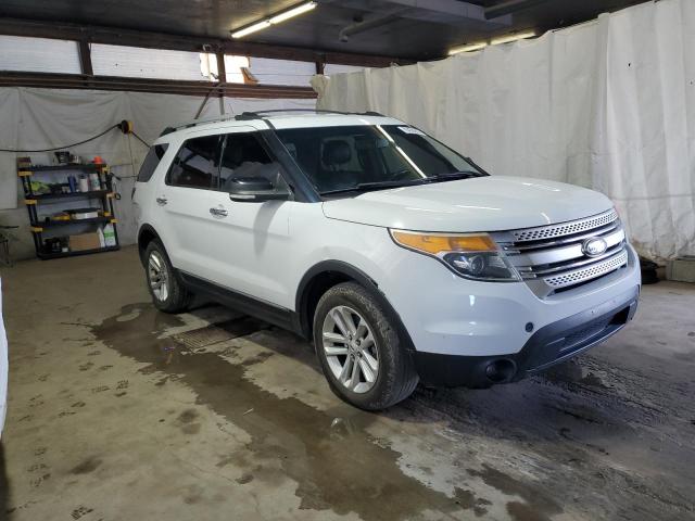 1FM5K8D80DGC82311 - 2013 FORD EXPLORER XLT თეთრი ფოტო 4