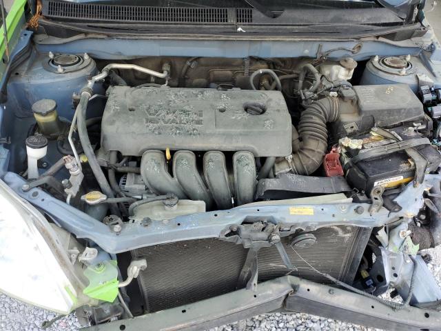 2T1KR32E58C690550 - 2008 TOYOTA COROLLA MA XR GREEN photo 11