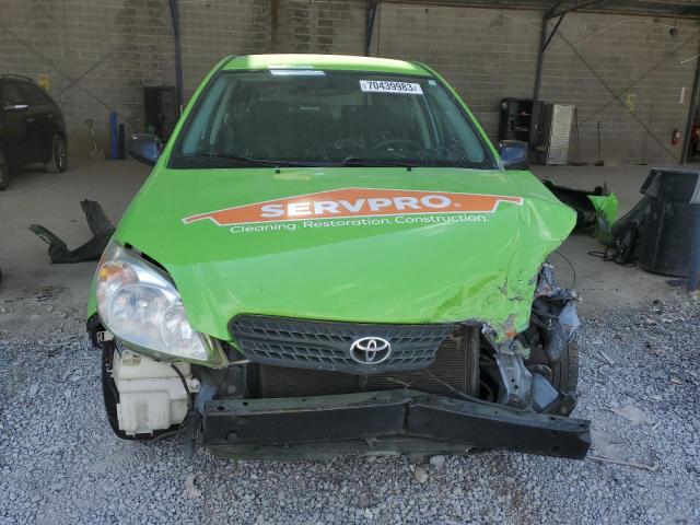 2T1KR32E58C690550 - 2008 TOYOTA COROLLA MA XR GREEN photo 5