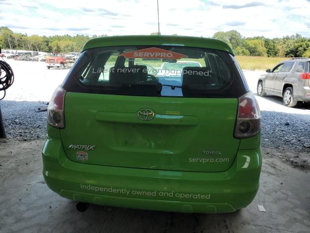 2T1KR32E58C690550 - 2008 TOYOTA COROLLA MA XR GREEN photo 6