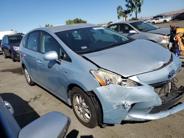 JTDZN3EU8C3077479 - 2012 TOYOTA PRIUS V BLUE photo 4