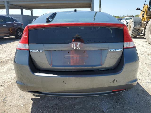 JHMZE2H7XAS037096 - 2010 HOND INSIGHT EX GRAY photo 6