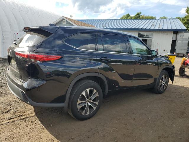 5TDGZRBHXLS051261 - 2020 TOYOTA HIGHLANDER XLE Noir photo 3